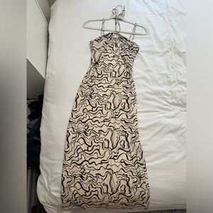 Abercrombie & Fitch Keyhole Neckline Dress